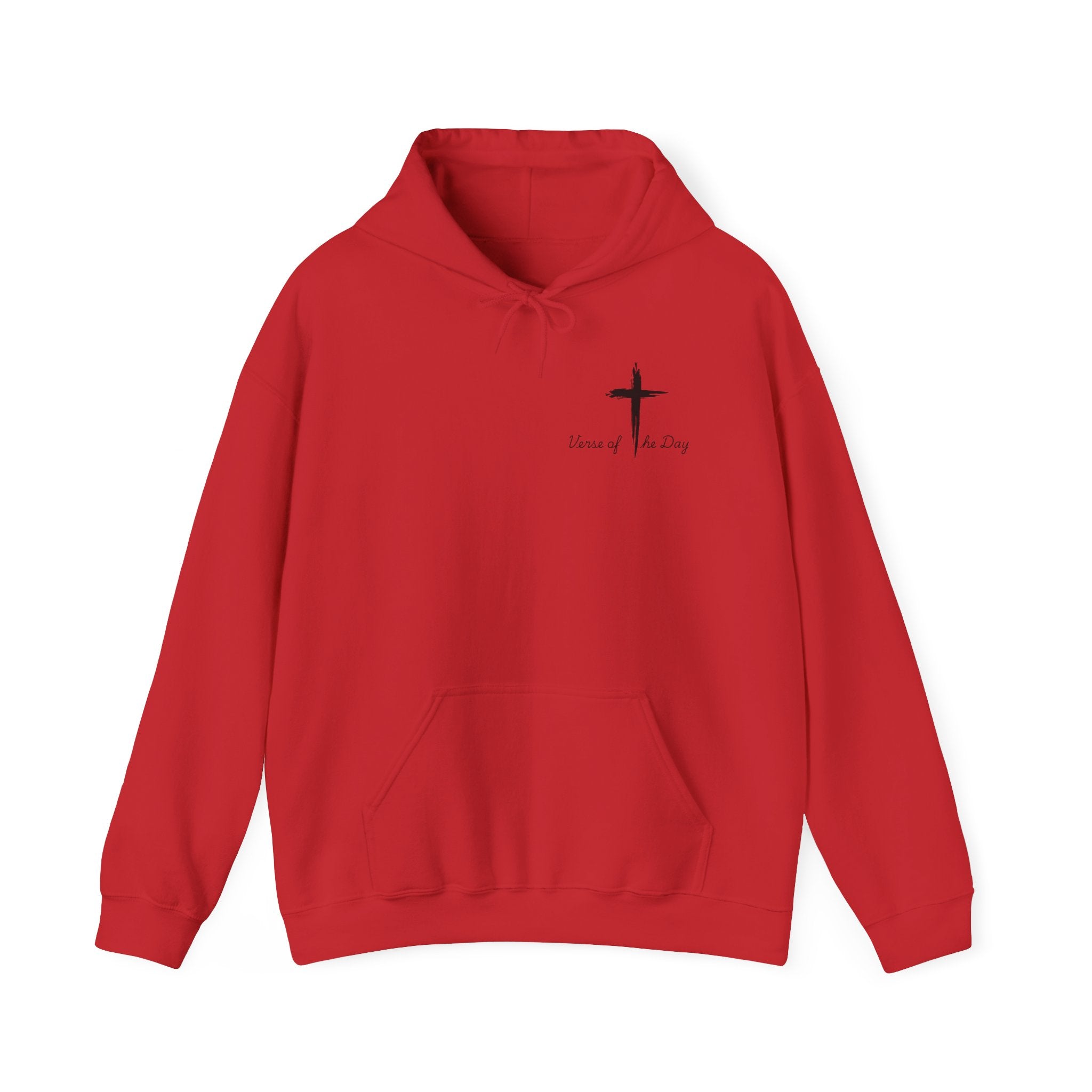 Amor Heart Christian Hoodie — Juan 3:16 unisex