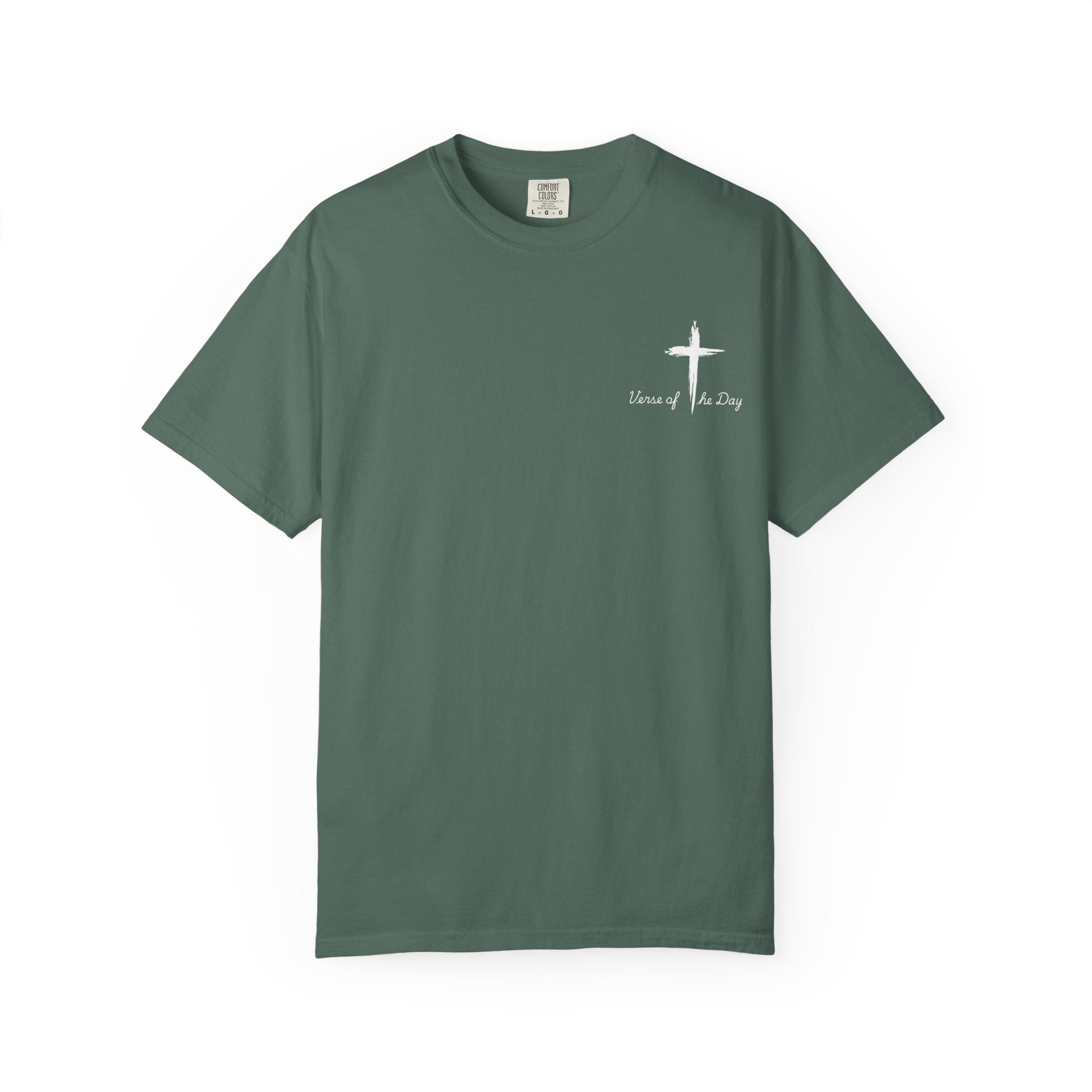 Isaiah 40:8 —  Tee with Cross unisex