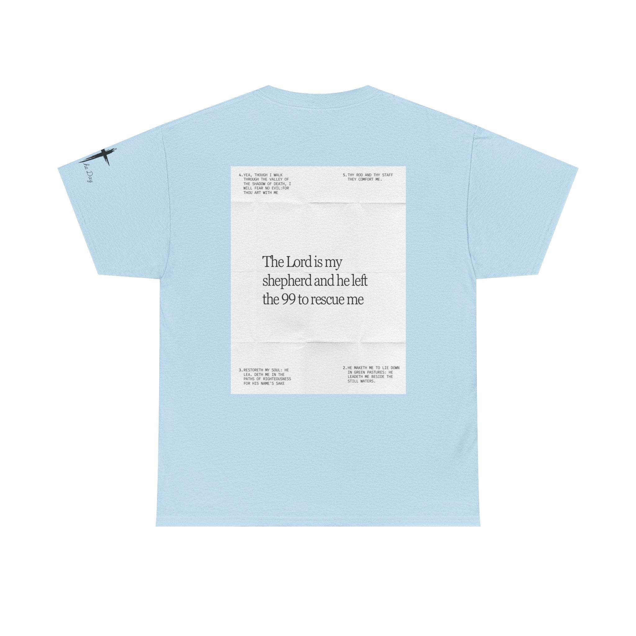 Psalm 23 Cotton Tee – men shirt