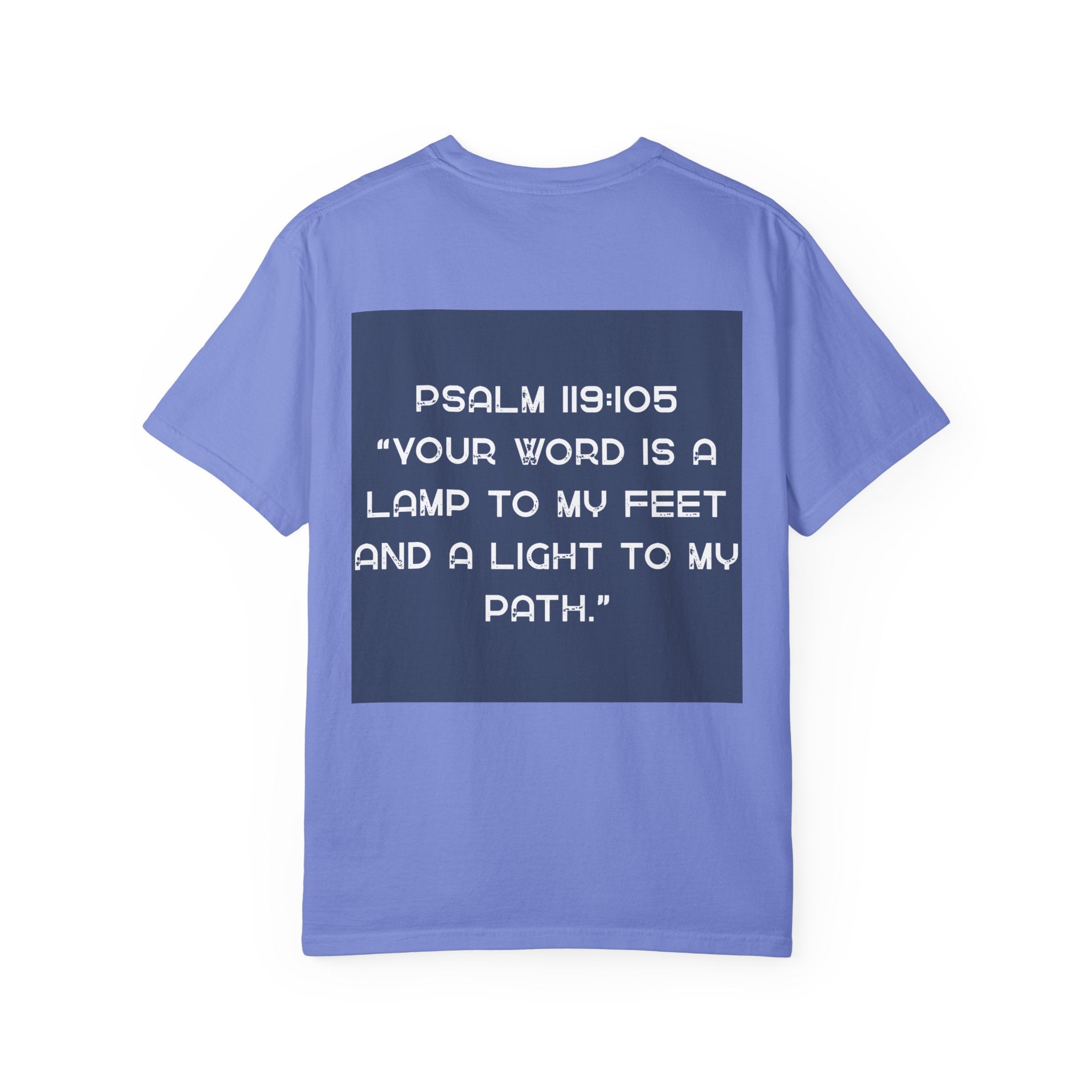 Psalm 119:105 T-Shirt — "Your Word Is a Lamp to My Feet" Christian Tee