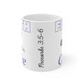 Faith and Coffee Mug 11oz — "Faith and Coffee" (Proverbs 3:5-6)