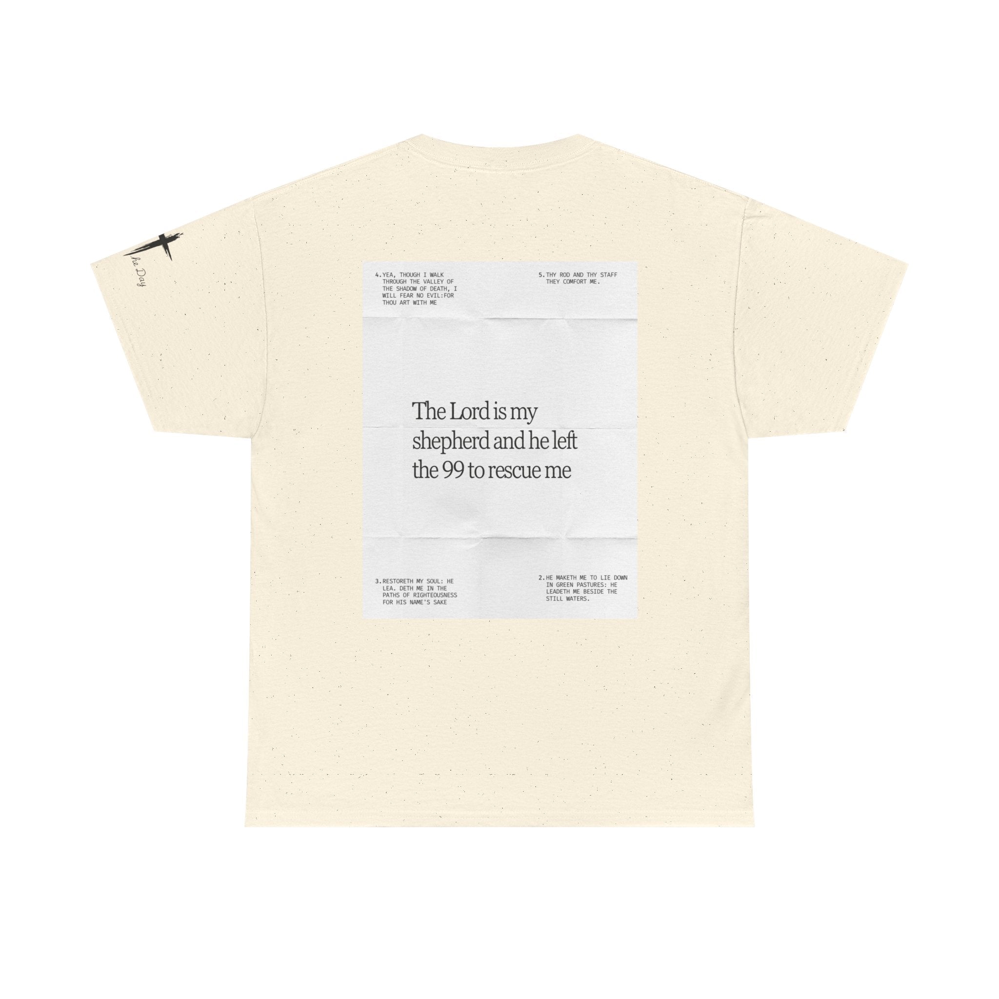 Psalm 23 Cotton Tee – men shirt