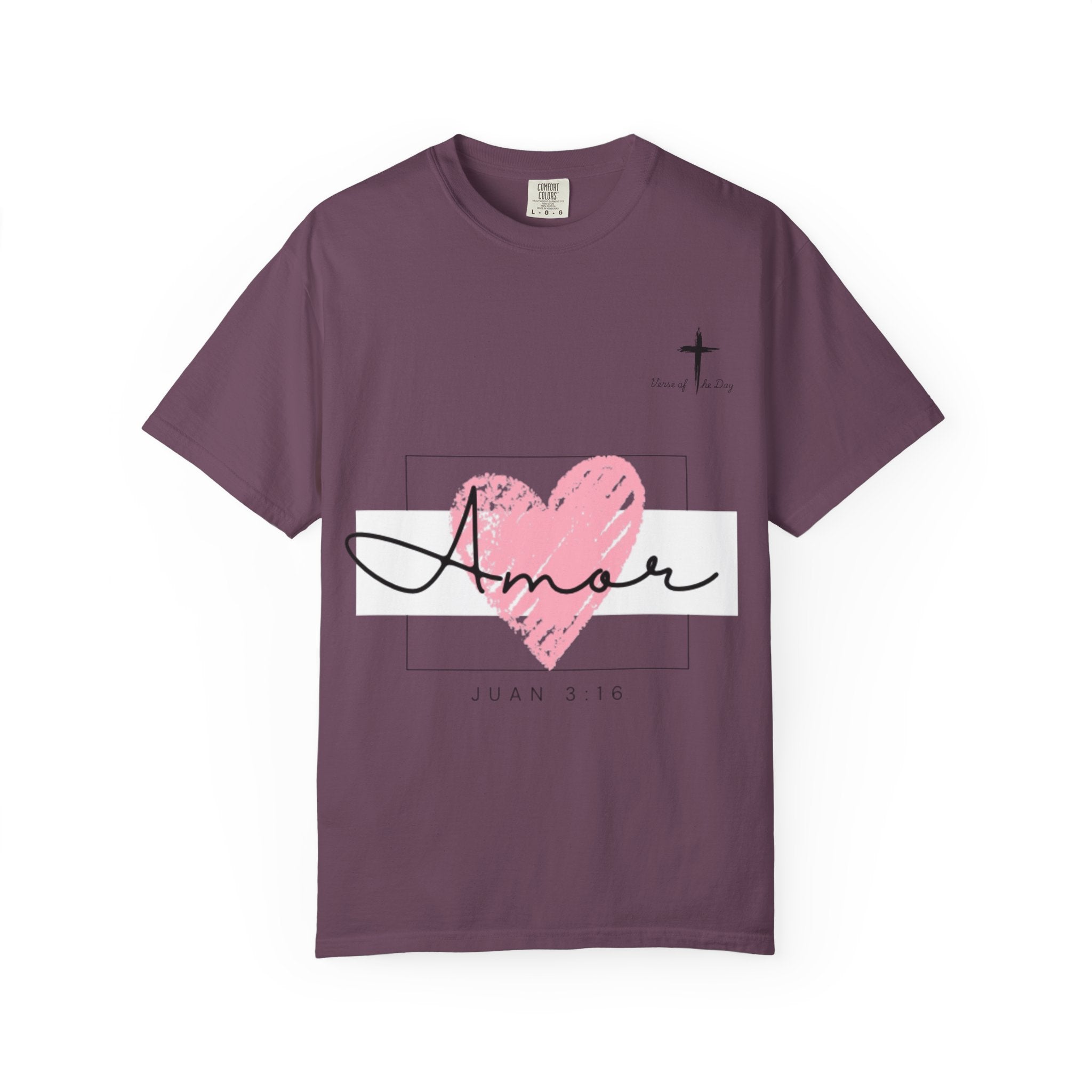 Amor — Juan 3:16 Love Tee unisex