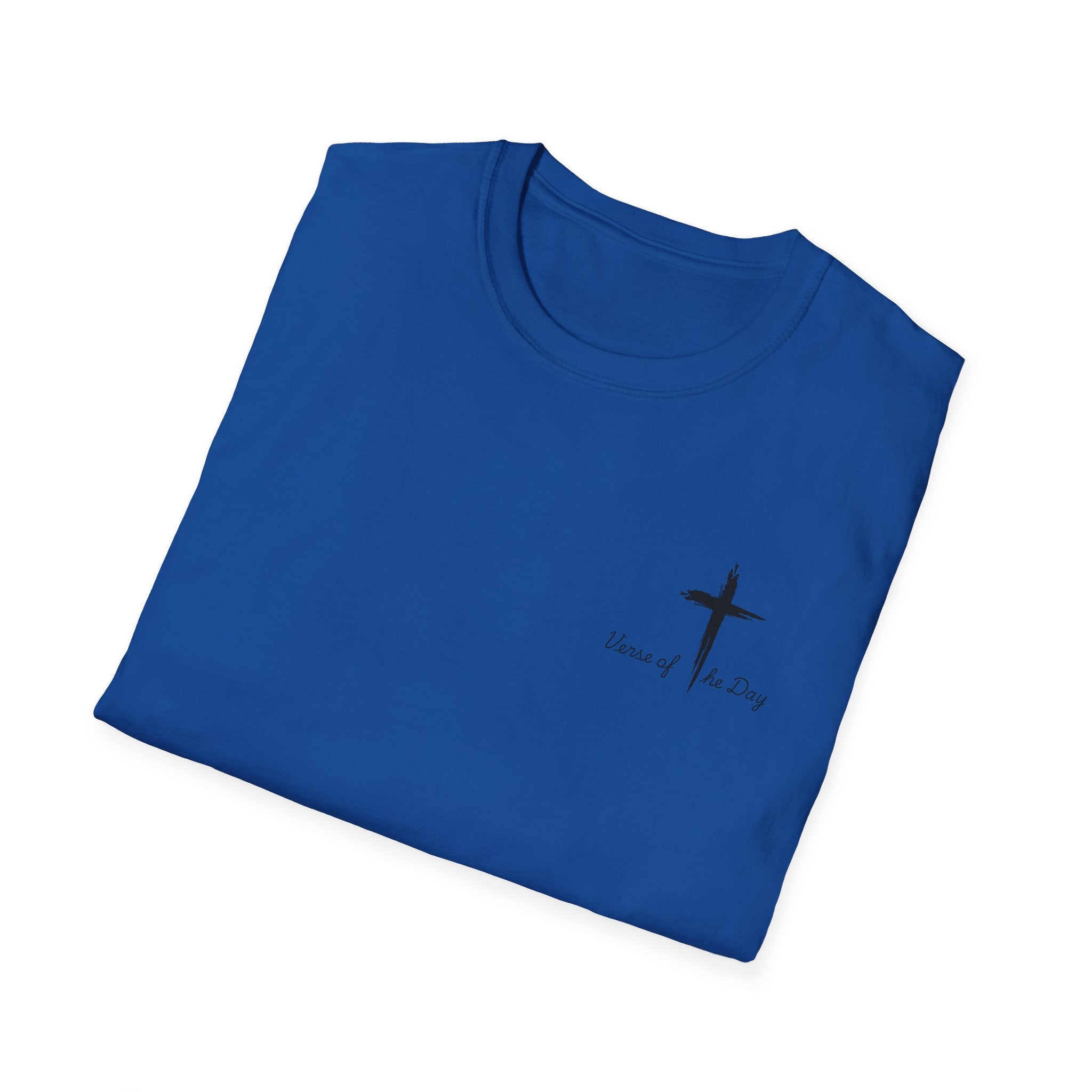Verse of the day white tee -Mens shirts.