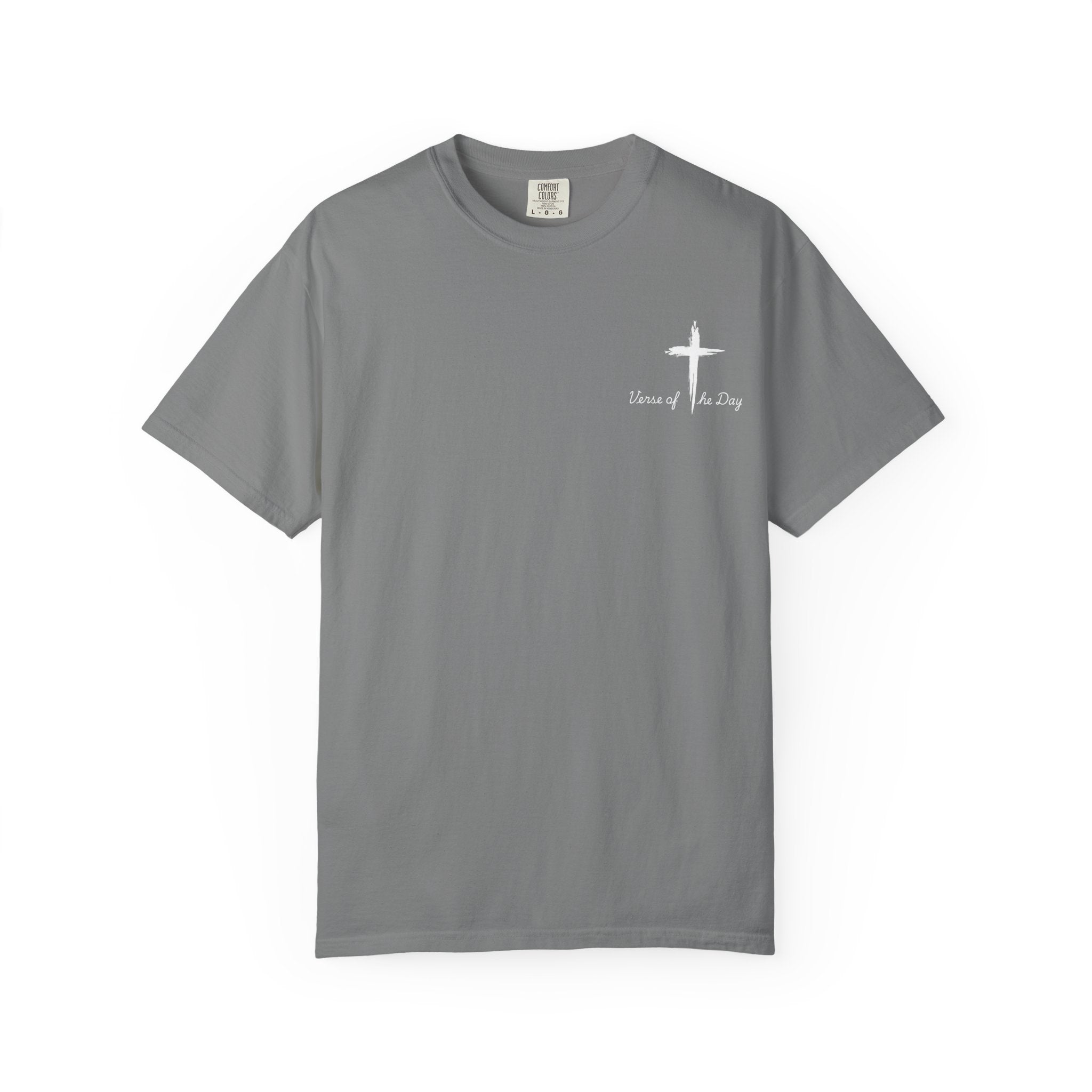 Isaiah 40:8 —  Tee with Cross unisex