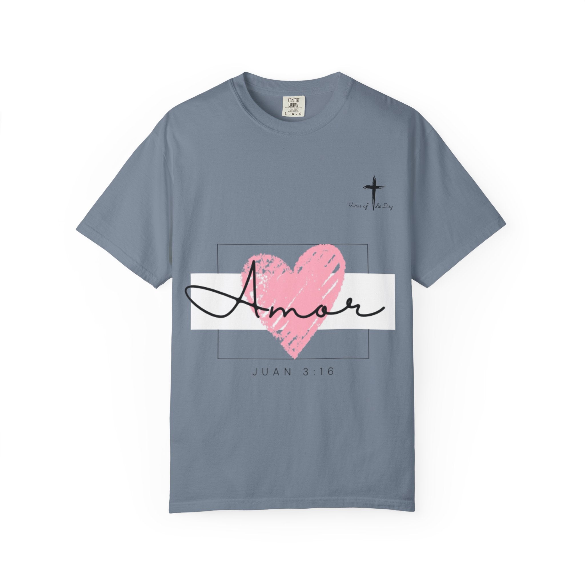 Amor — Juan 3:16 Love Tee unisex