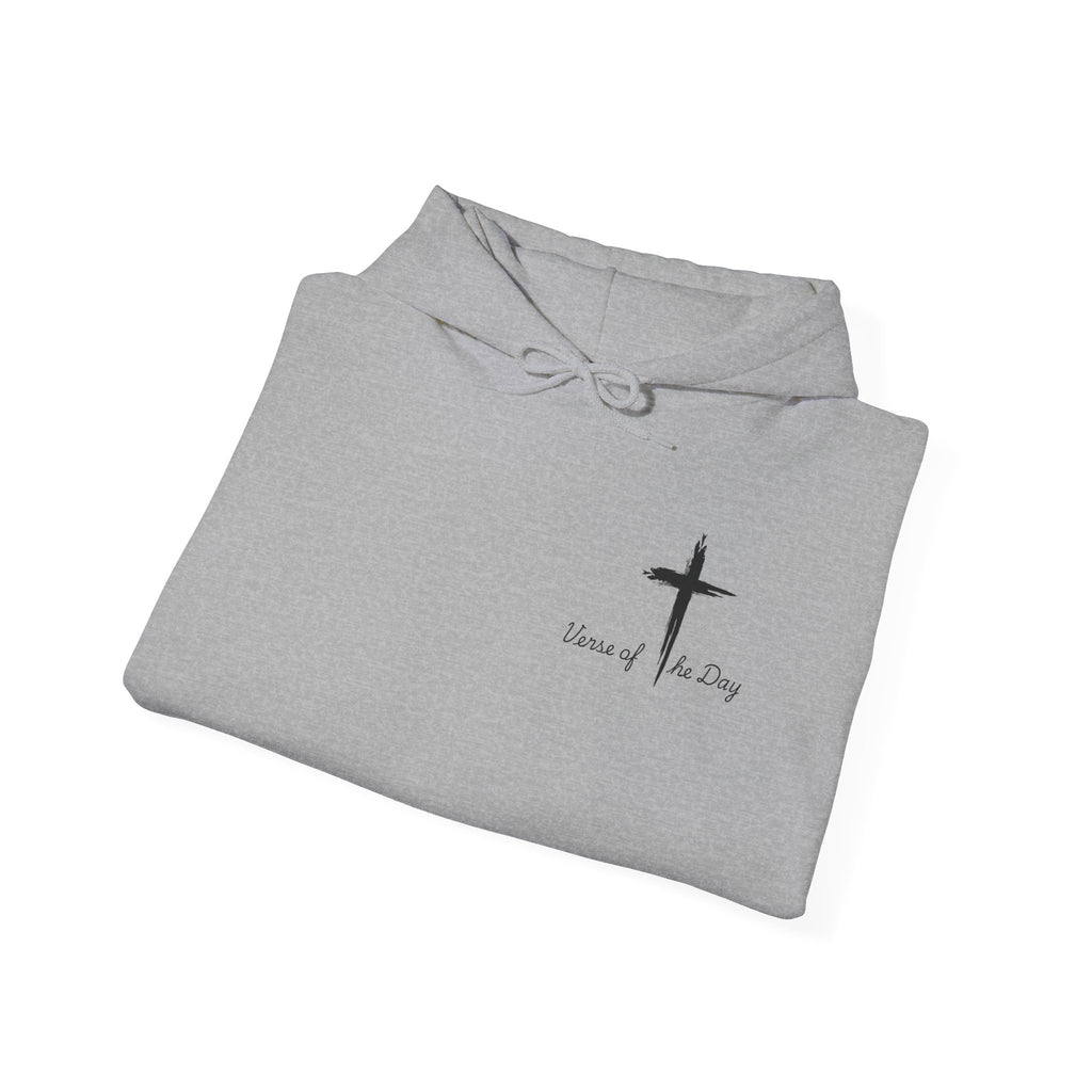 Amor Heart Christian Hoodie — Juan 3:16 unisex