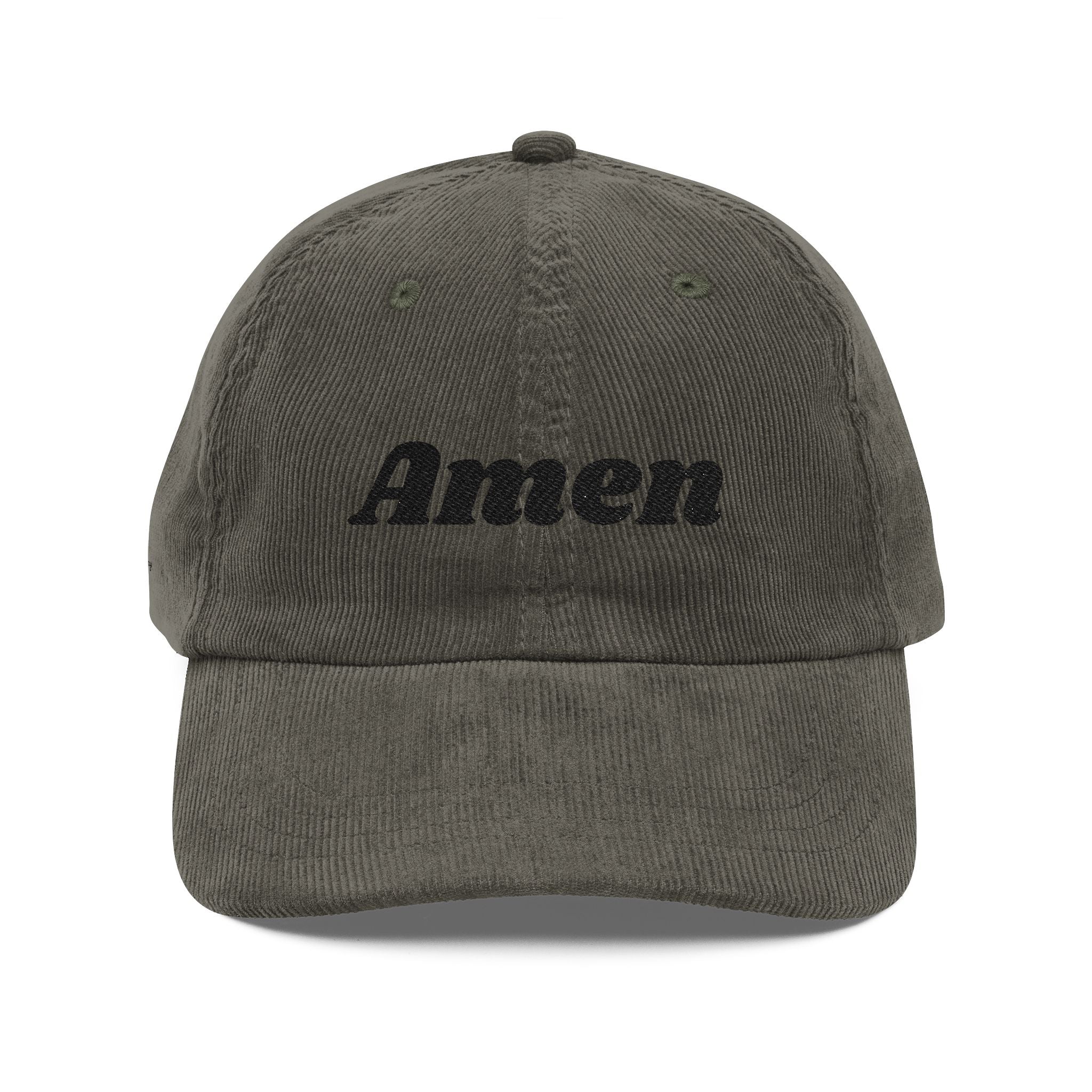 Unisex 'Amen' Cap — Retro Baseball Hat