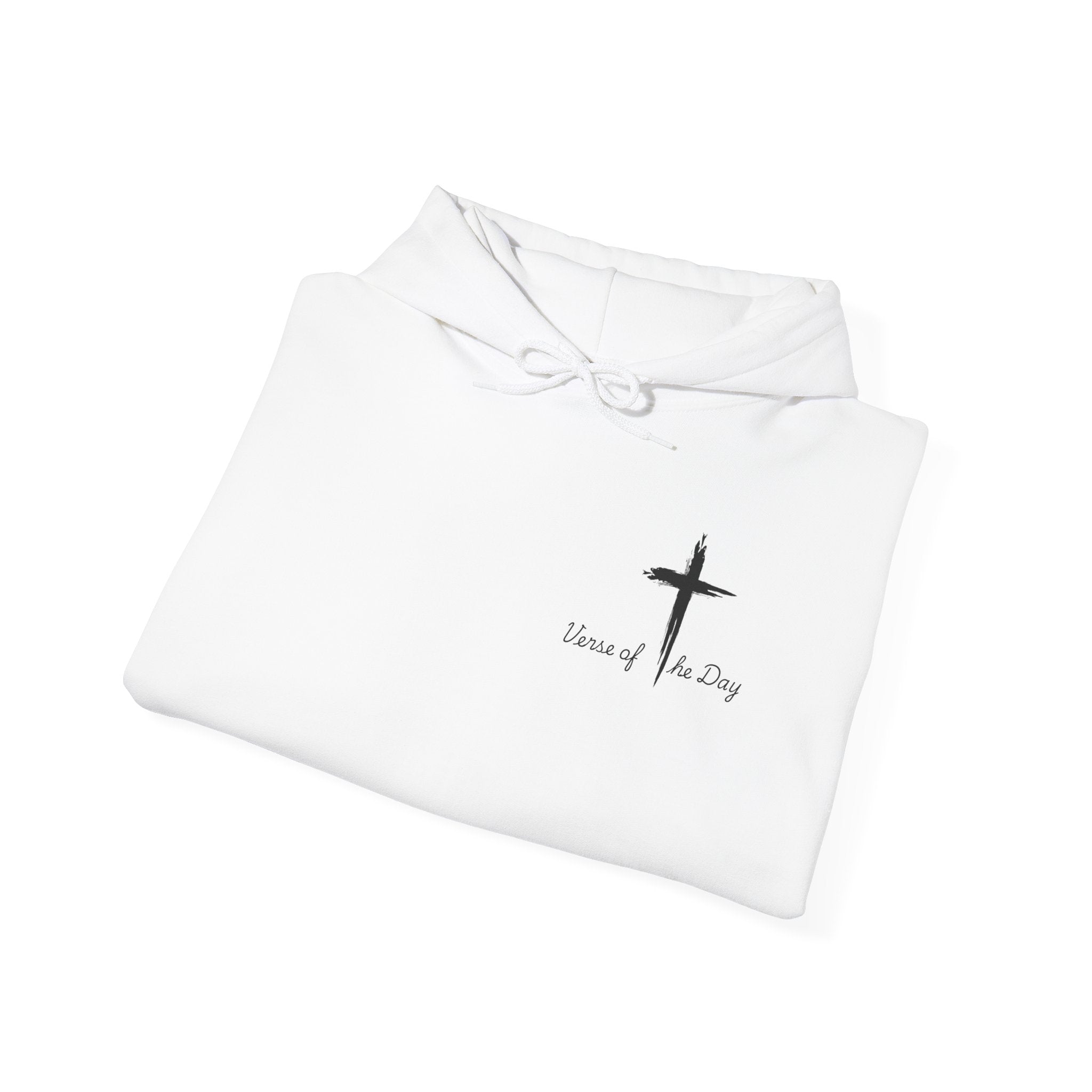 Amor Heart Christian Hoodie — Juan 3:16 unisex